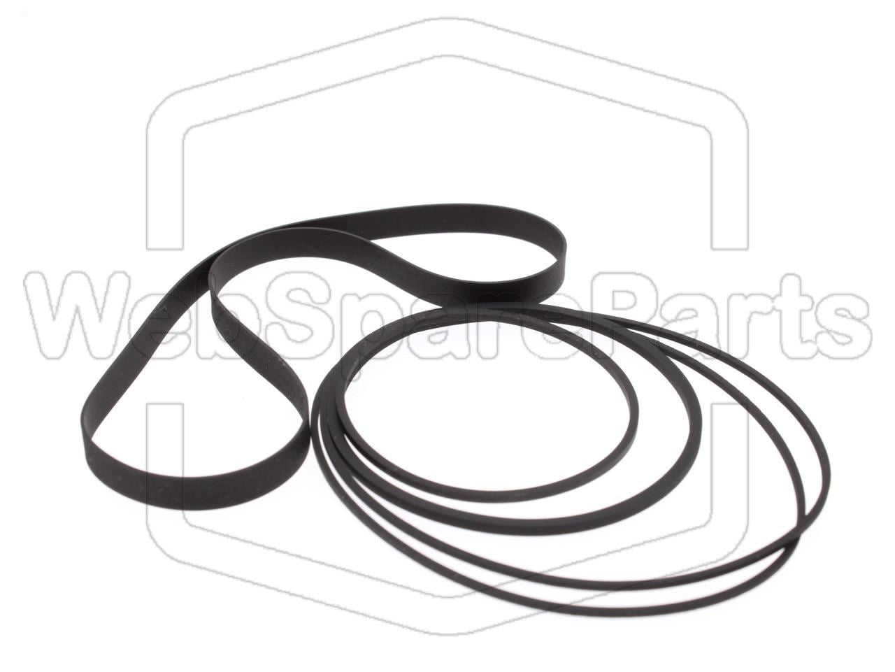 Kit Correias Para Deck de Cassetes Sansui SC-5100