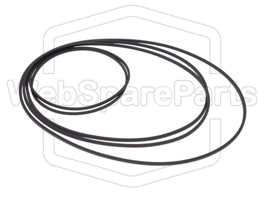 Kit Correias Para Deck de Cassetes Aiwa Z-VR88, CX-ZVR88