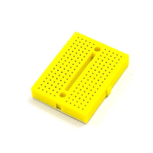 Placa de ensaio "Bread board" 170 contactos Amarela ( Blister 2 unidades)