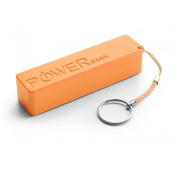 Powerbank  2000mAh Laranja (Porta Chaves) X EXTREME