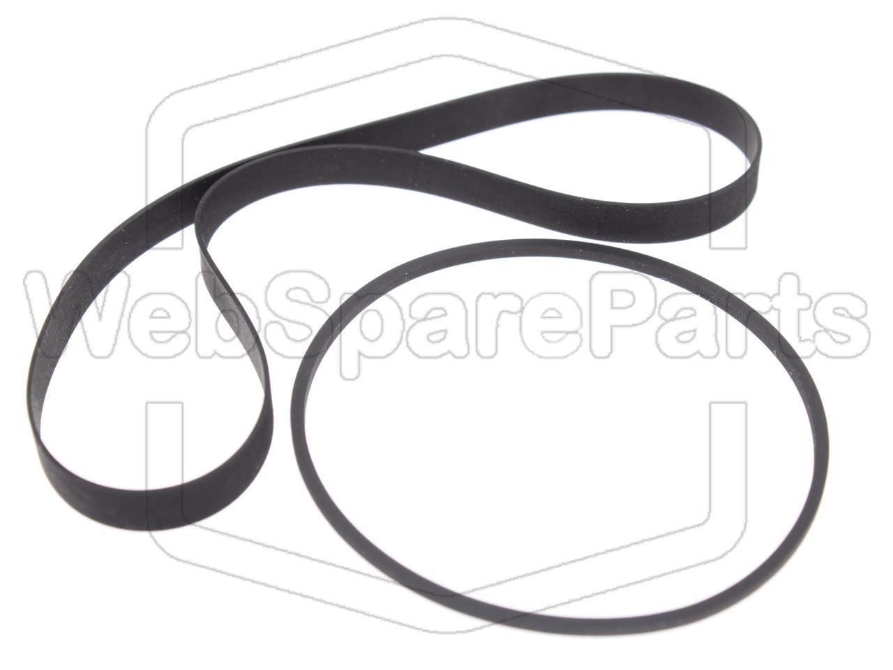 Kit Correias Para Leitor de Cassetes Stereo Grundig CF 1 MkII Fine Arts