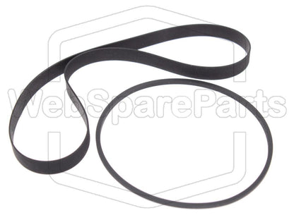 Kit Correias Para Leitor de Cassetes Stereo Grundig CF 1 MkII Fine Arts