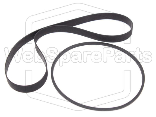 Kit Correias Para Leitor de Cassetes Stereo Grundig CF 1 MkII Fine Arts