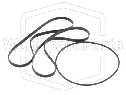 Kit Correias Para Deck de Cassetes Yamaha K-60