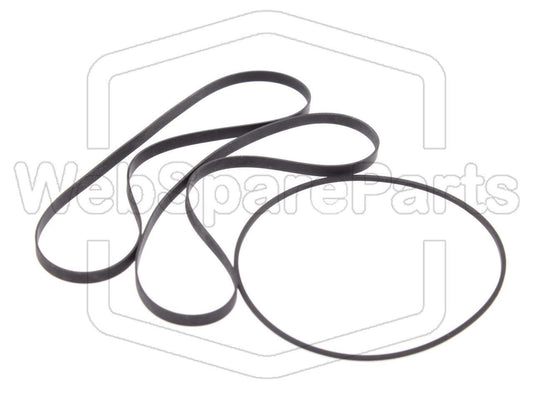 Kit Correias Para Deck de Cassetes Yamaha K-60