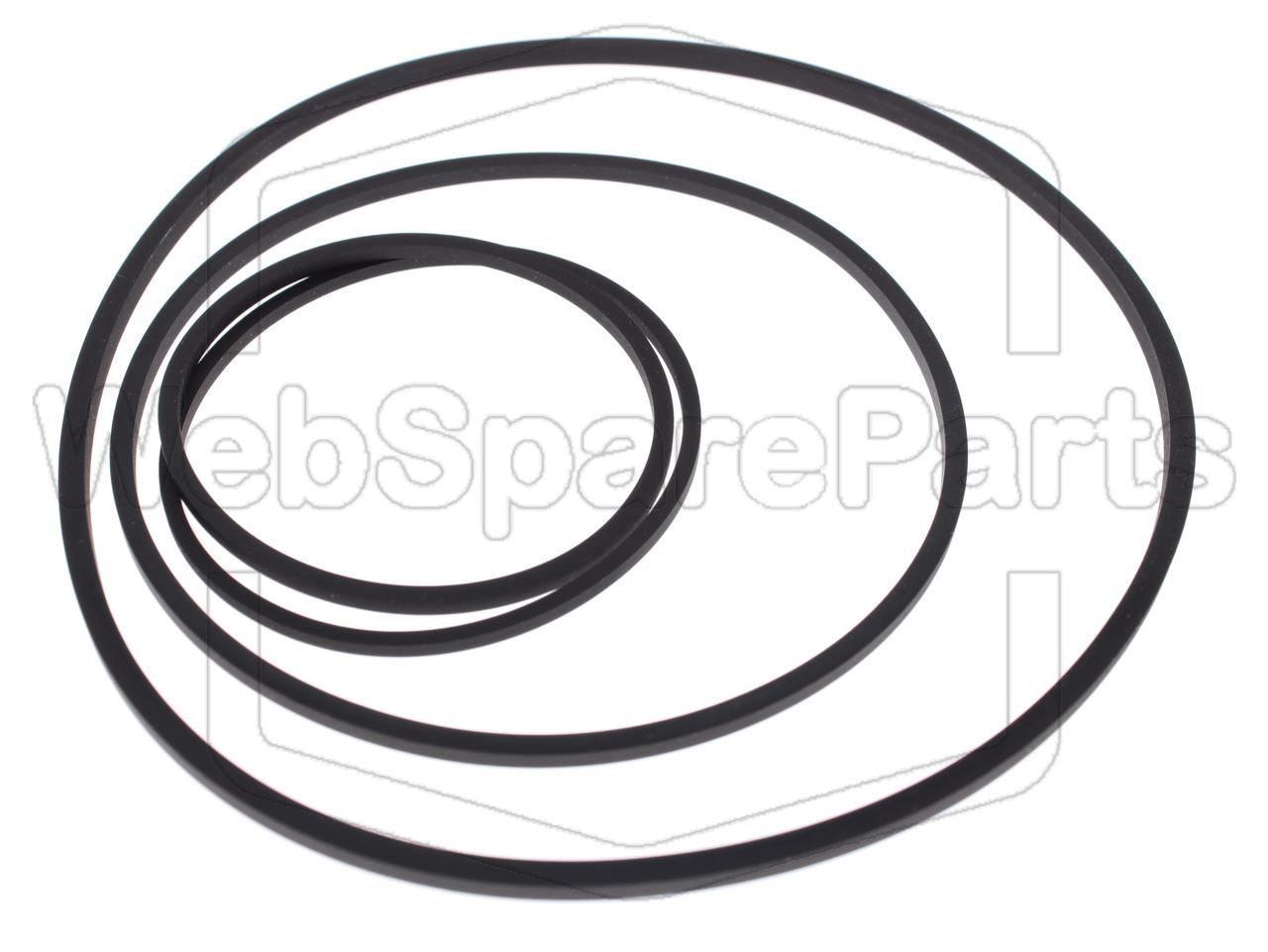 Kit Correias Para Video Cassette Salora SV-6600 IR