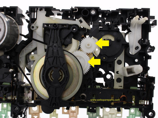 Kit de reparação de engrenagens para rádio leitor de cassetes Philips D8134