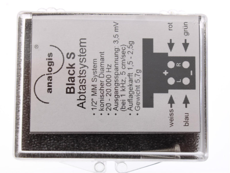 Cartucho Para Gira Discos analogis Sistema MM de 1/2 polegada