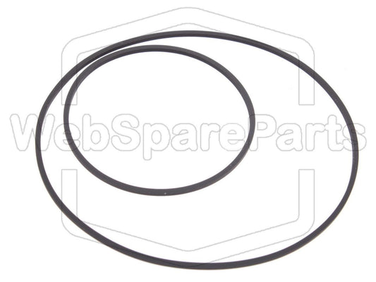 Kit Correias Para Deck de Cassetes Philips FW 358C