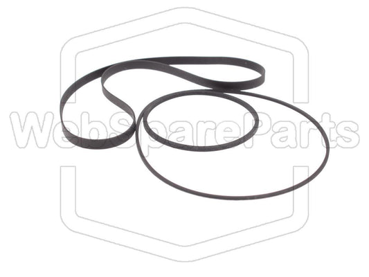 Kit Correias Para Leitor de Cassetes Stereo Kenwood KX-42