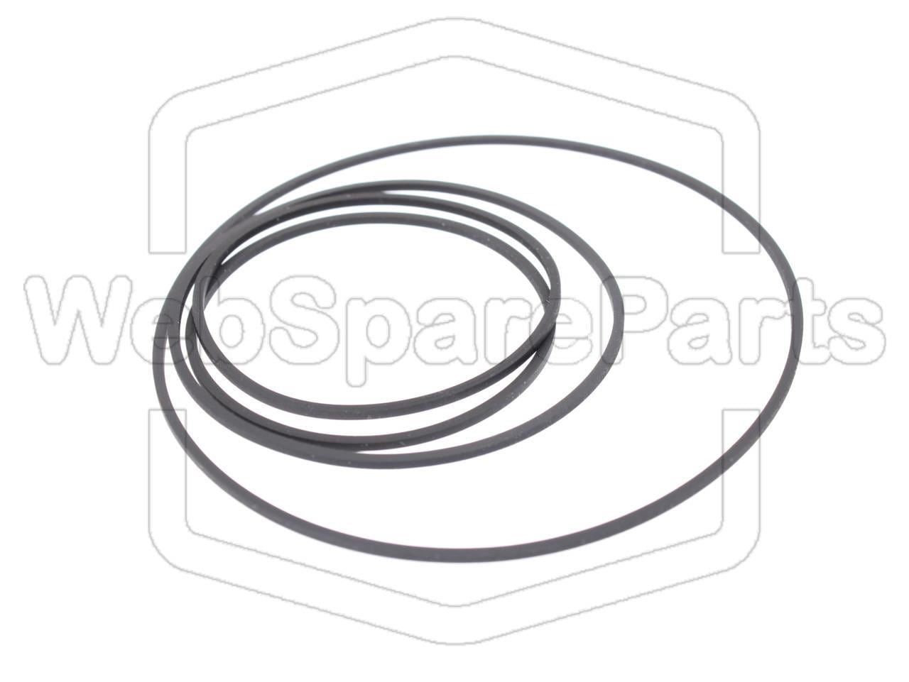 Kit de correias para rádio leitor de cassetes Sony CFD-265/L