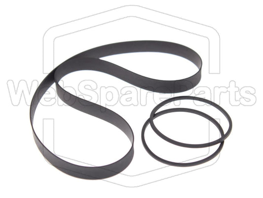 Kit Correias Para Deck de Cassetes Alpine Alpage AL-85