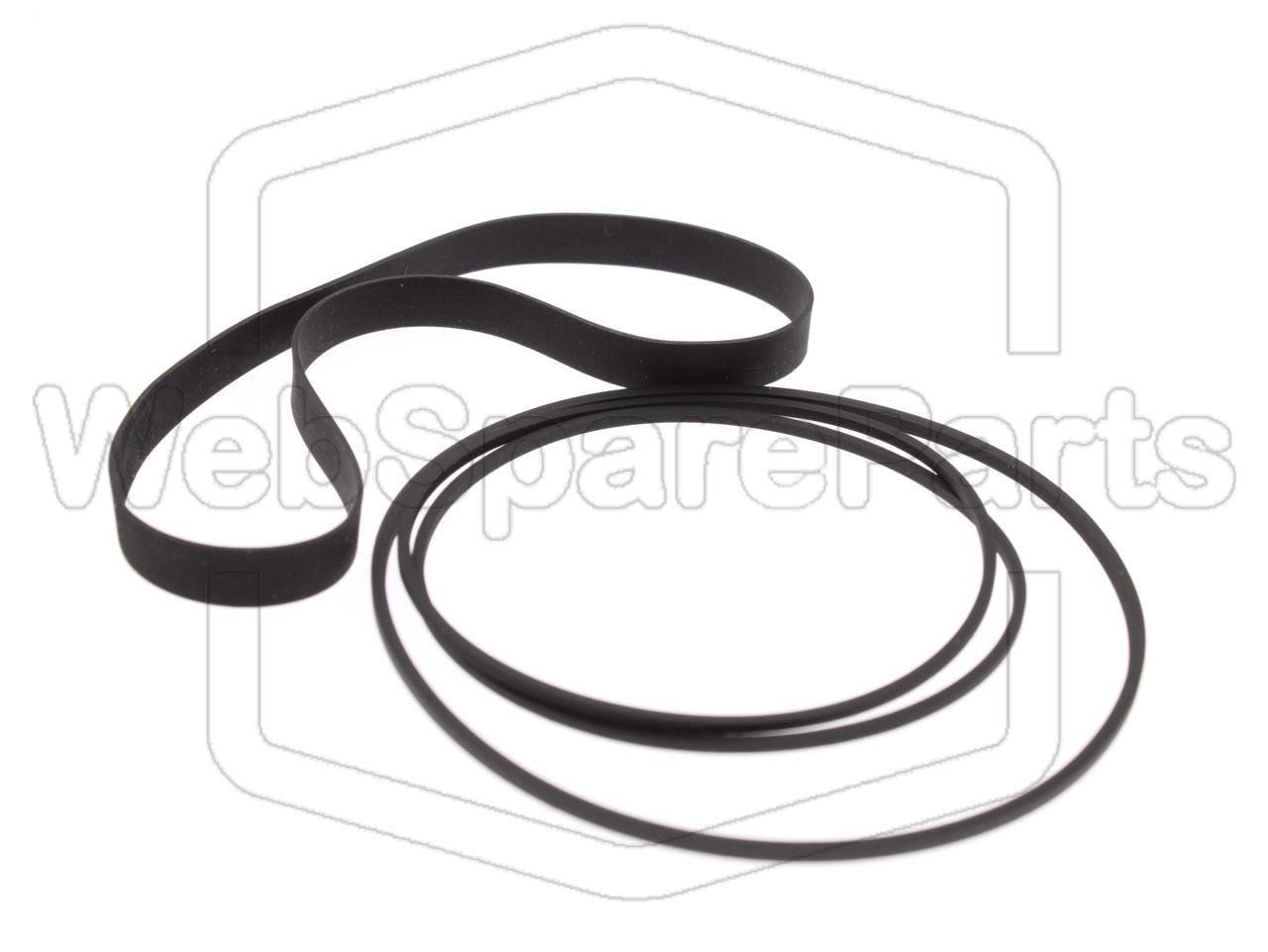Kit Correias Para Deck de Cassetes Sansui SC-3100