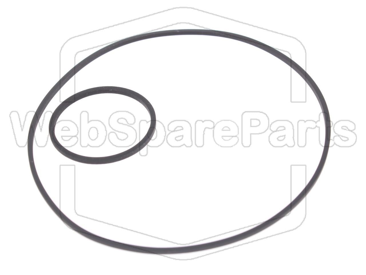 Kit de correias para rádio leitor de cassetes Philips 22RR263