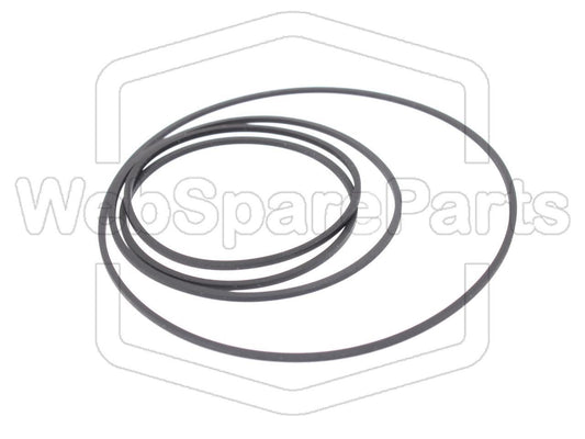 Kit de correias para rádio leitor de cassetes Sony CFD-260/L