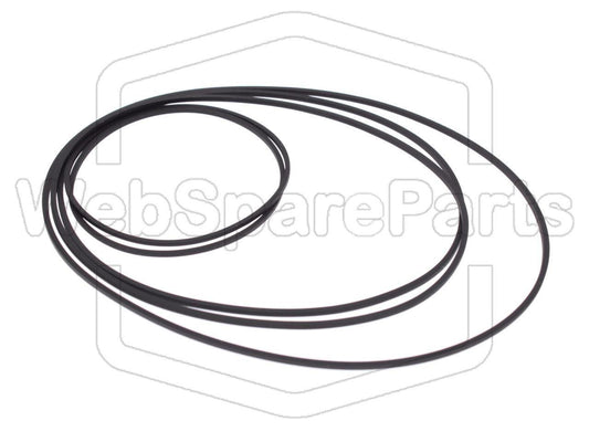 Kit Correias Para Deck de Cassetes Aiwa NSX-AV80, CX-NAV80