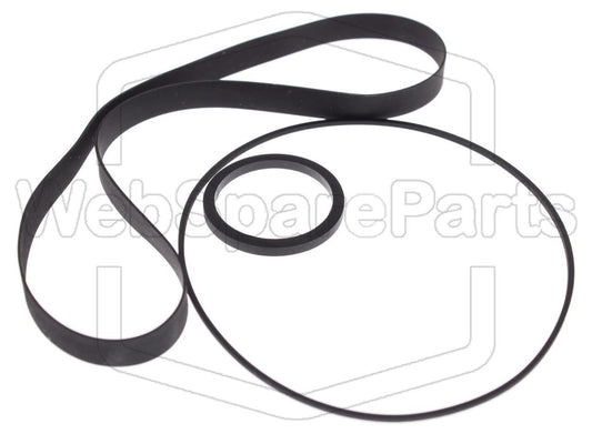 Kit de correias para video gravador NEC PVC-746 Betamax