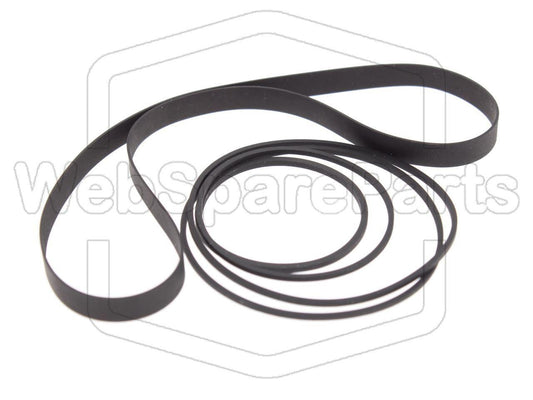 Kit Correias Para Deck de Cassetes Sansui SC-3300