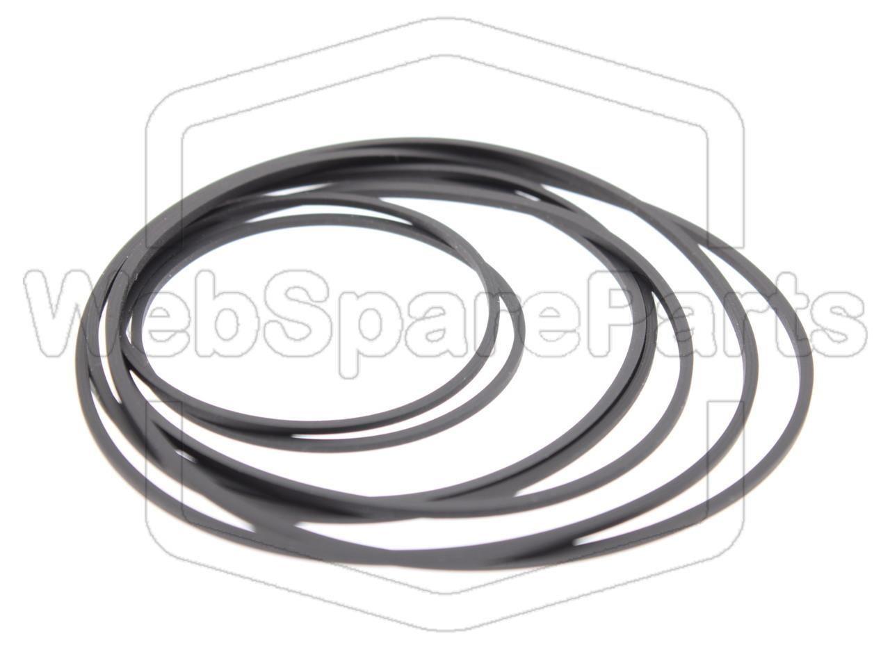 Kit Correias Para Deck de Cassetes Duplo Kenwood KX-64W