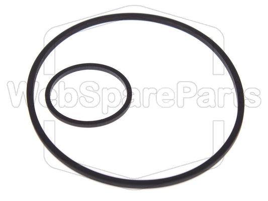 Kit Correias Para DVD + Video Cassette Sanyo HV-DX1SP