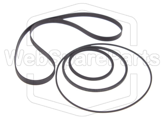 Kit Correias Para Deck de Cassetes Pioneer CT-S200