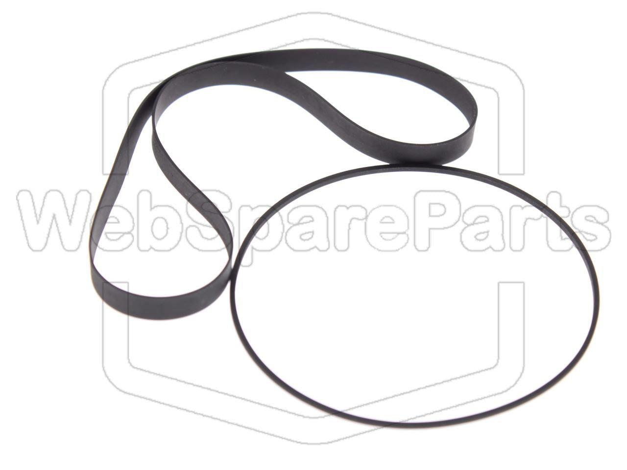 Kit Correias Para Leitor de Cassetes Stereo Kenwood KX-40