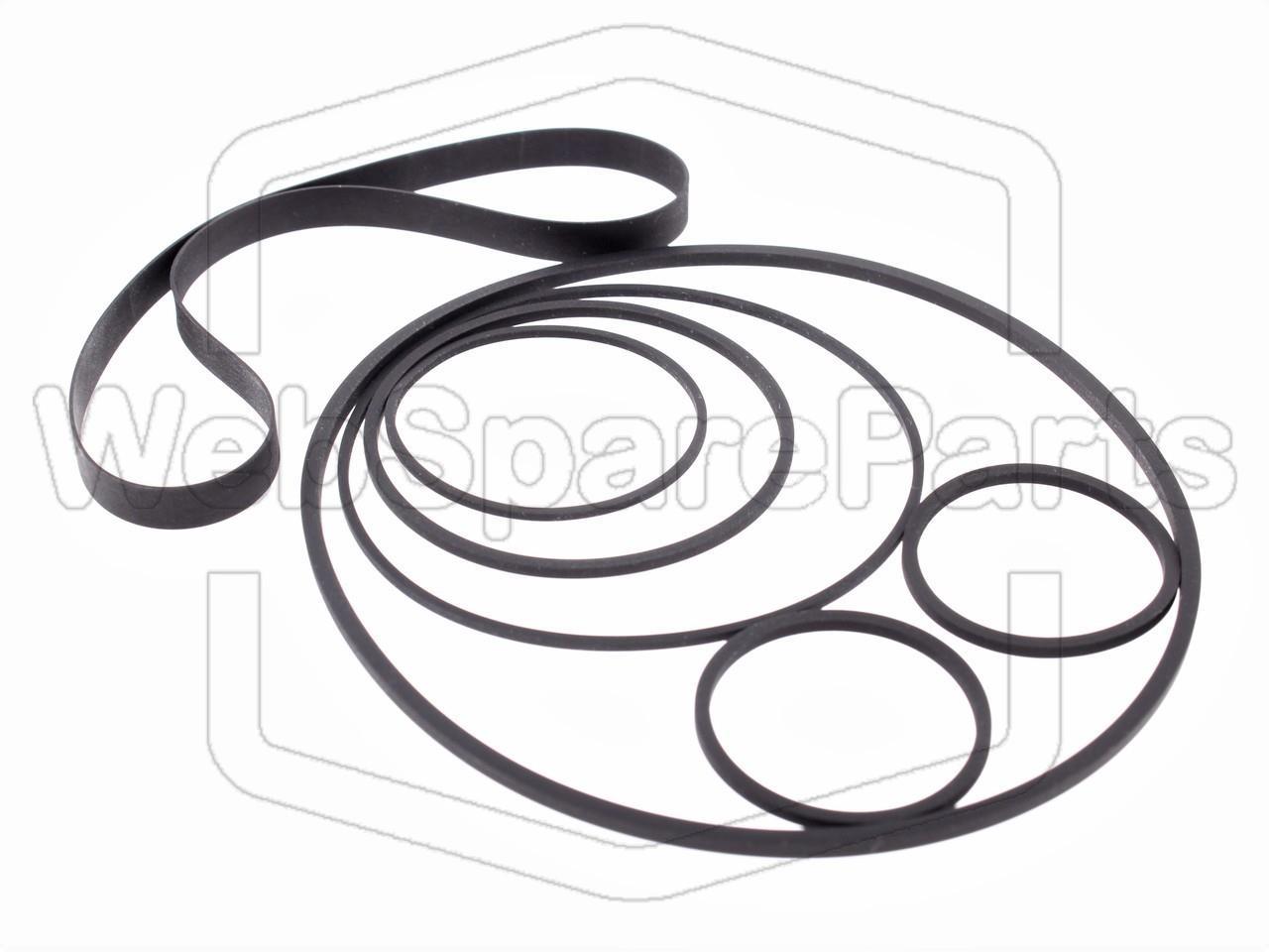 Kit Correias Para Video Cassette Sony SL-3000 Betamax