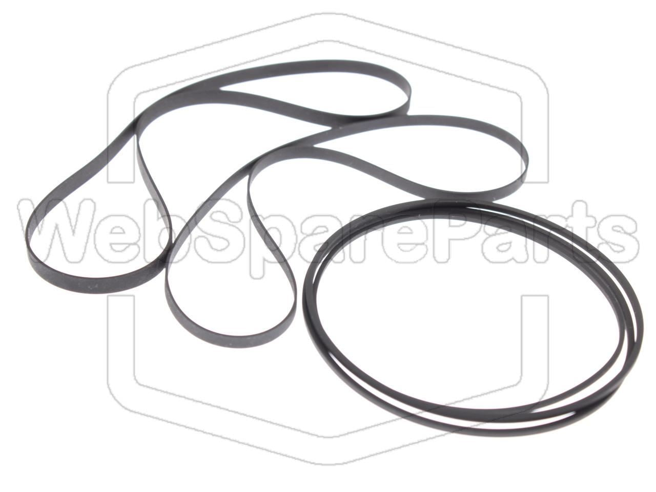 Kit Correias Para Deck de Cassetes Aiwa AD-WX180