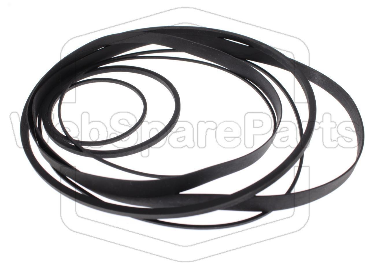 Kit Correias Para Video Cassette Toshiba V-5470 Betamax