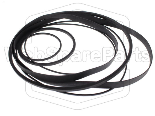 Kit Correias Para Video Cassette Toshiba V-5470 Betamax