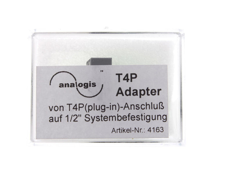 Concha Adaptadora T4P Para adaptação de cartuchos T-4P (plug-in) para fixação de 1/2" em Gira Discos
