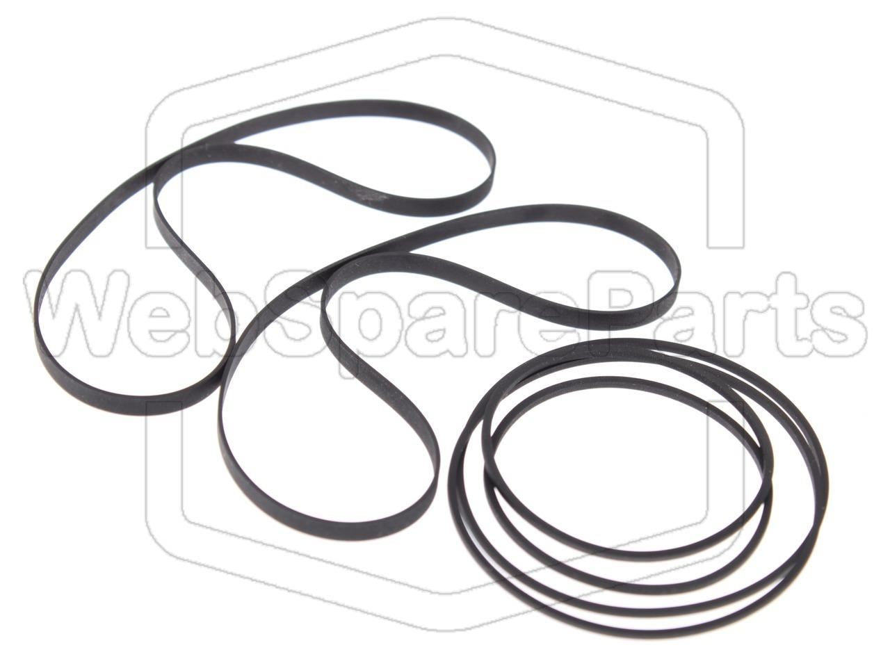 Kit Correias Para Deck de Cassetes Duplo Kenwood KX-W6040 US