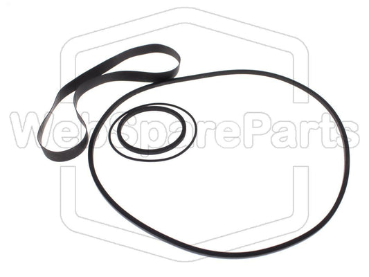 Kit Correias Para Video Cassette Sharp VC-2300 G Portable