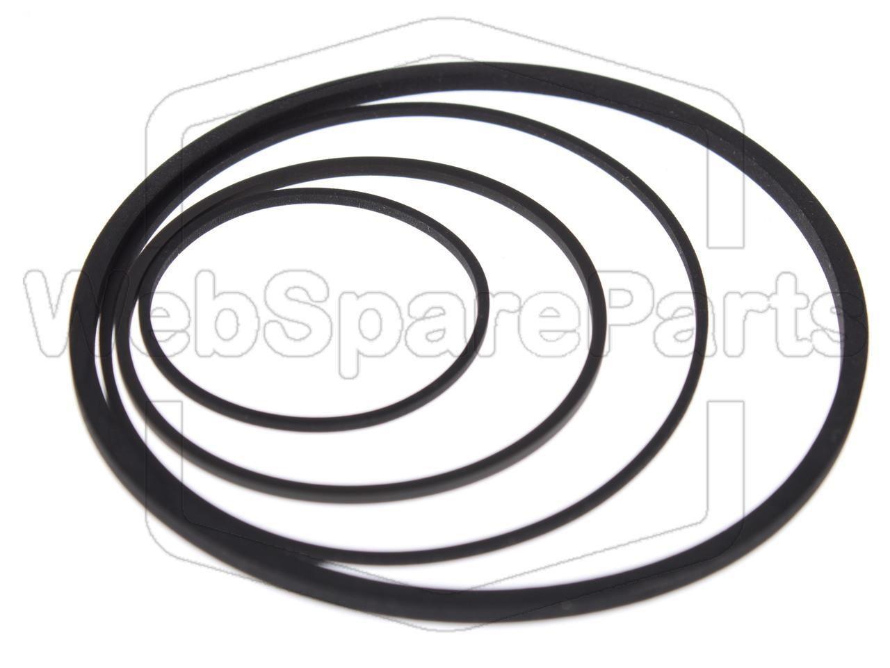 Kit Correias Para Video Cassette Hitachi VT-8030