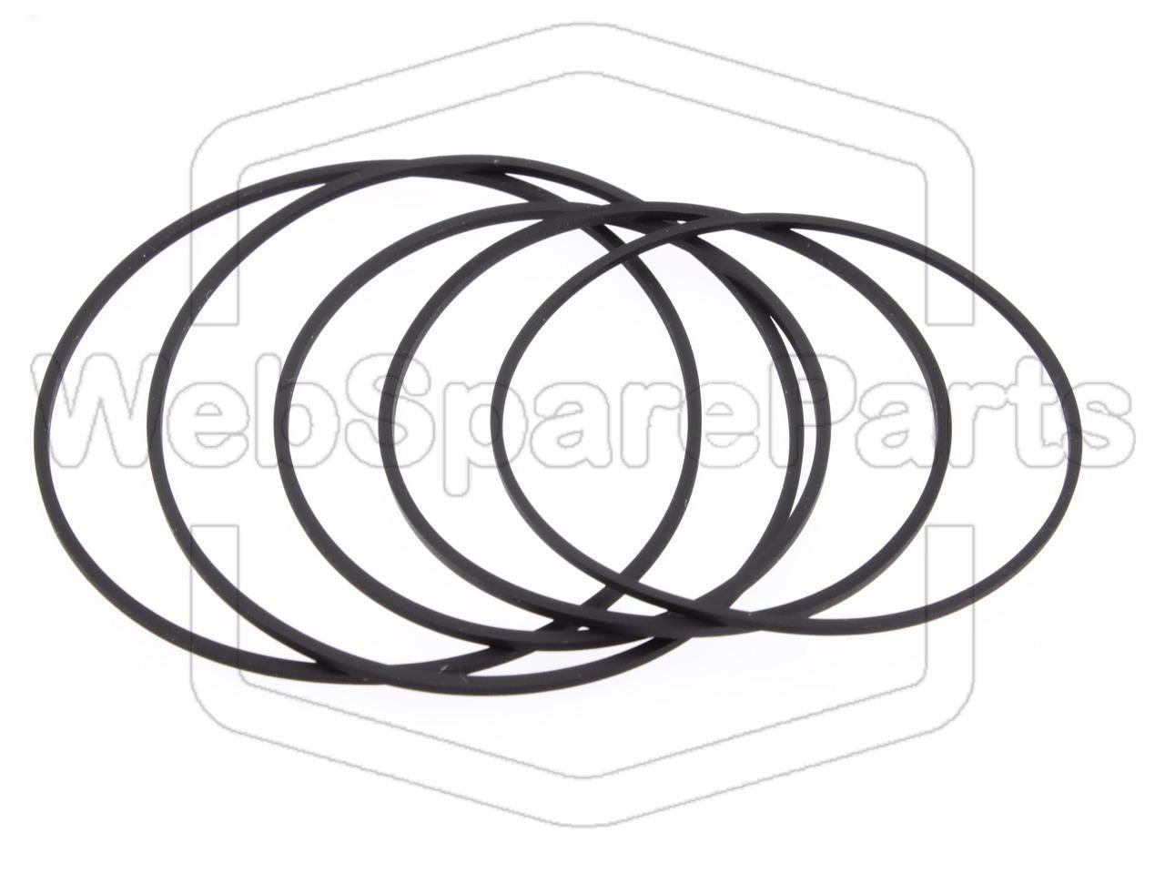 Kit Correias Para Deck de Cassetes Sony XO-D1 CD
