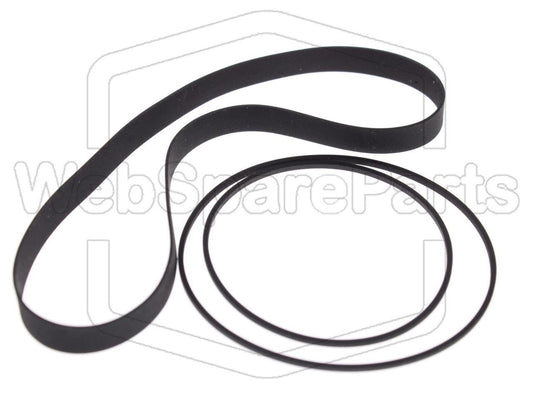 Kit de correias para video gravador Sharp VC-5F3