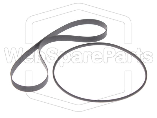 Kit de correias Para Leitor de Cassetes Stereo Grundig UMS 1