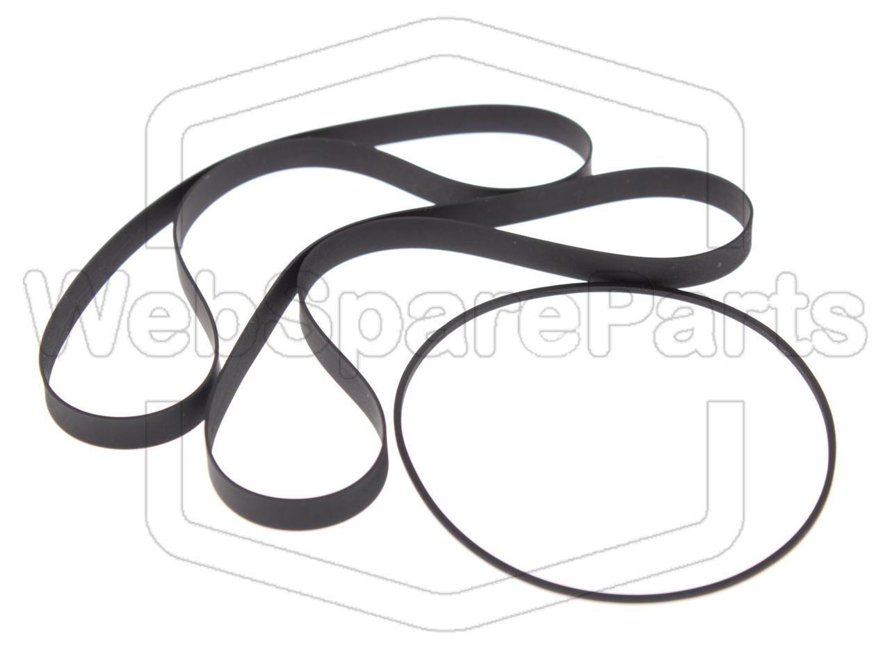 Kit Correias Para Deck de Cassetes Duplo Kenwood KX-94W