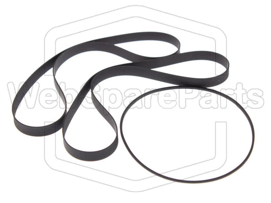 Kit Correias Para Deck de Cassetes Duplo Kenwood KX-94W