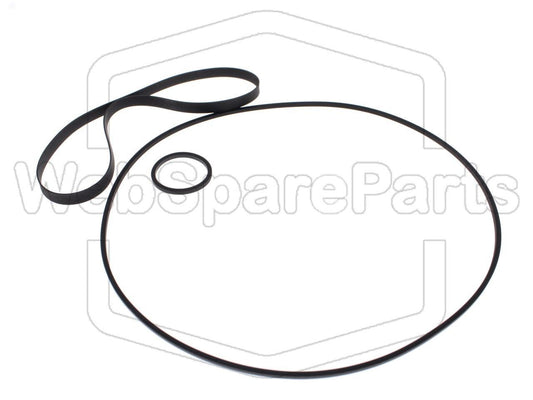 Kit de correias para video gravador Universum VR-723