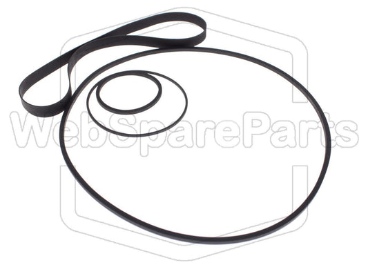 Kit de correias para video gravador Saba VR-7011
