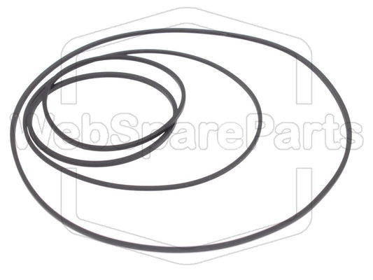 Kit Correias Para Deck de Cassetes Aiwa AD-1250