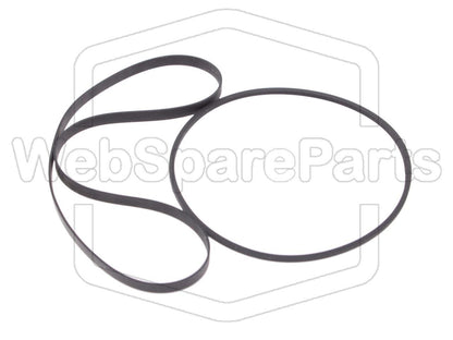 Kit Cinghie Para Deck de Cassetes Aiwa AD-F600 (Version 1)