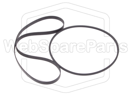Kit Cinghie Para Deck de Cassetes Aiwa AD-F600 (Version 1)