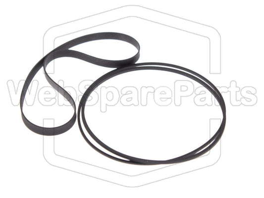 Kit Correias Para Leitor de Cassetes Stereo Kenwood KX-511