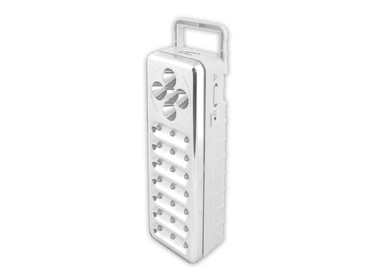 Lanterna Multi-Funções 21 + 5 Leds recarregável 1000mAh