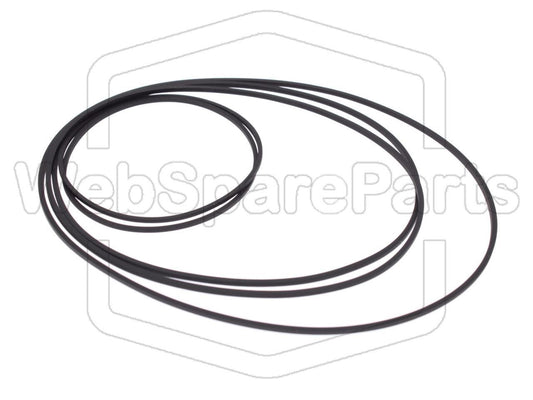 Kit de correias para deck de cassetes duplo Aiwa CX-NA555