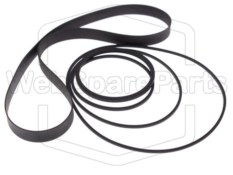 Kit Correias Para Video Cassette Decca Video VRH-8300