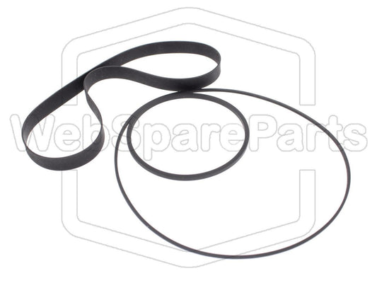 Kit Correias Para Deck de Cassetes Nakamichi ZX-7