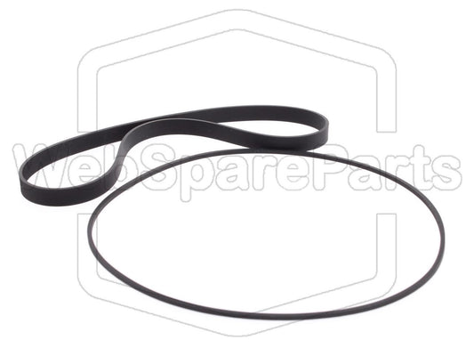 Kit de correias para gravador de bobinas Akai 4000DB